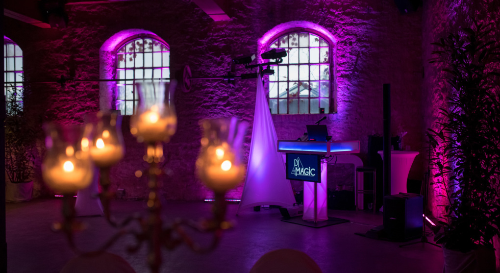 Romantisches Licht Setup bei einer Hochzeit, by Magic Picture Photography 